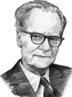 B. F. Skinner, principal desenvolvedor do Behaviorismo Radical